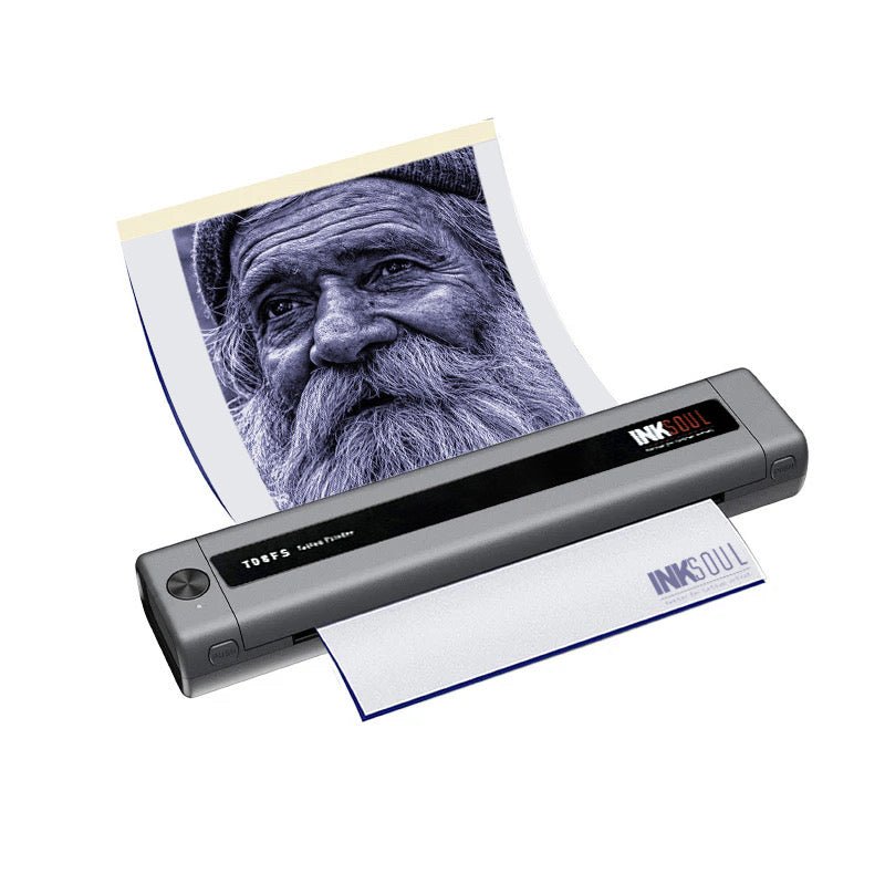 INKSOUL® T08FS Wireless Tattoo Transfer Stencil Printer-Can print shadows - Agenda365.com