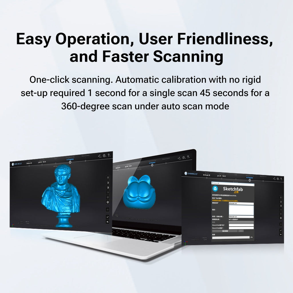 EinScan-SE V2 Desktop 3D Scanner - Agenda365.com