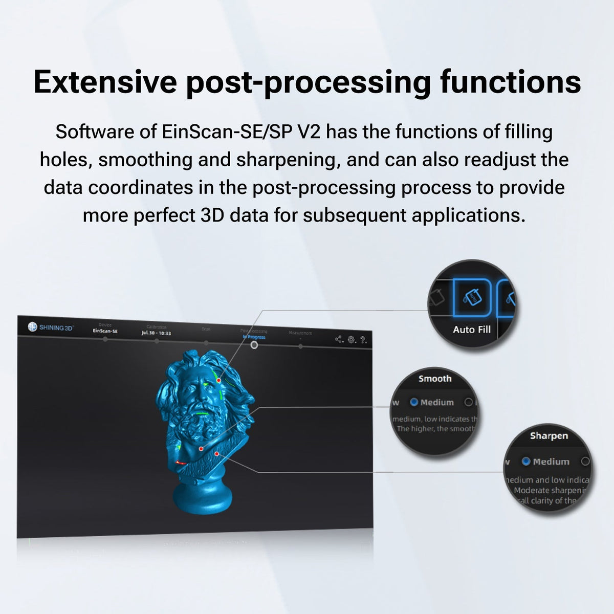 EinScan-SE V2 Desktop 3D Scanner - Agenda365.com