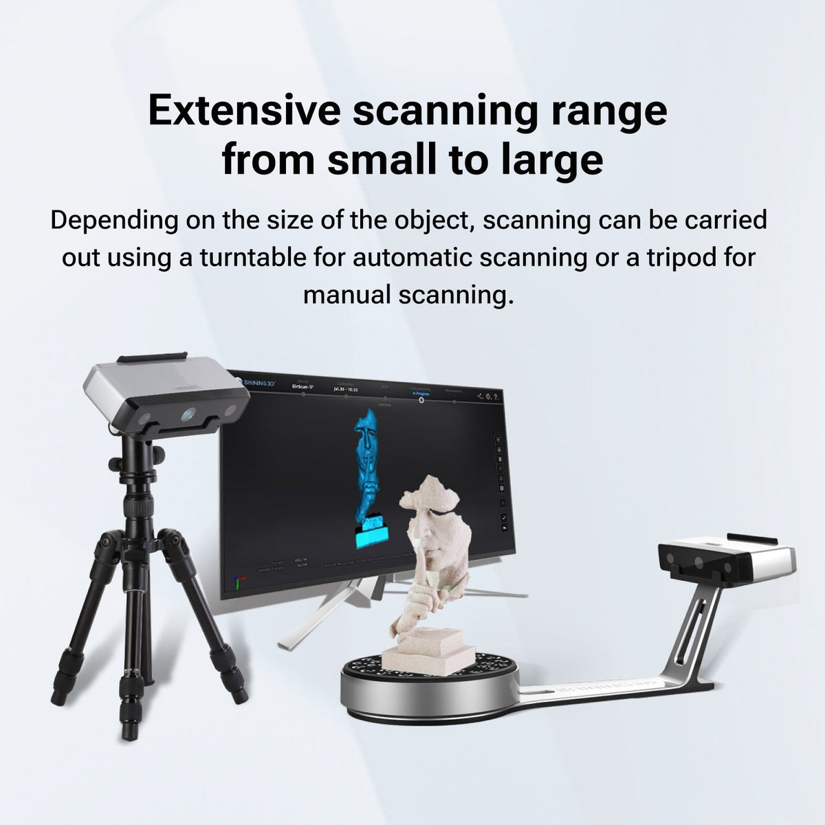 EinScan-SP V2 Desktop 3D Scanner - Agenda365.com
