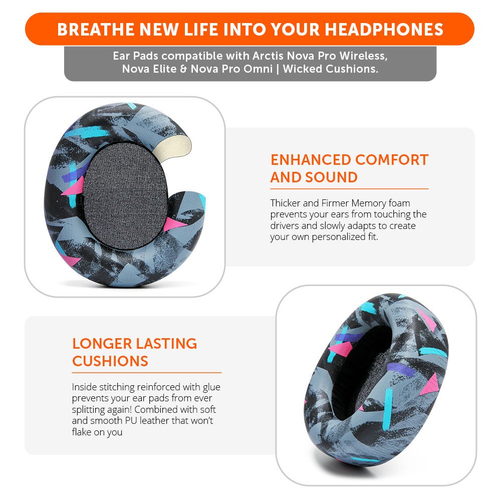 Arctis Nova Pro Wireless, Nova Elite & Nova Pro Omni Earpads - WC PadZ Nova Pro Wireless - Agenda365.com