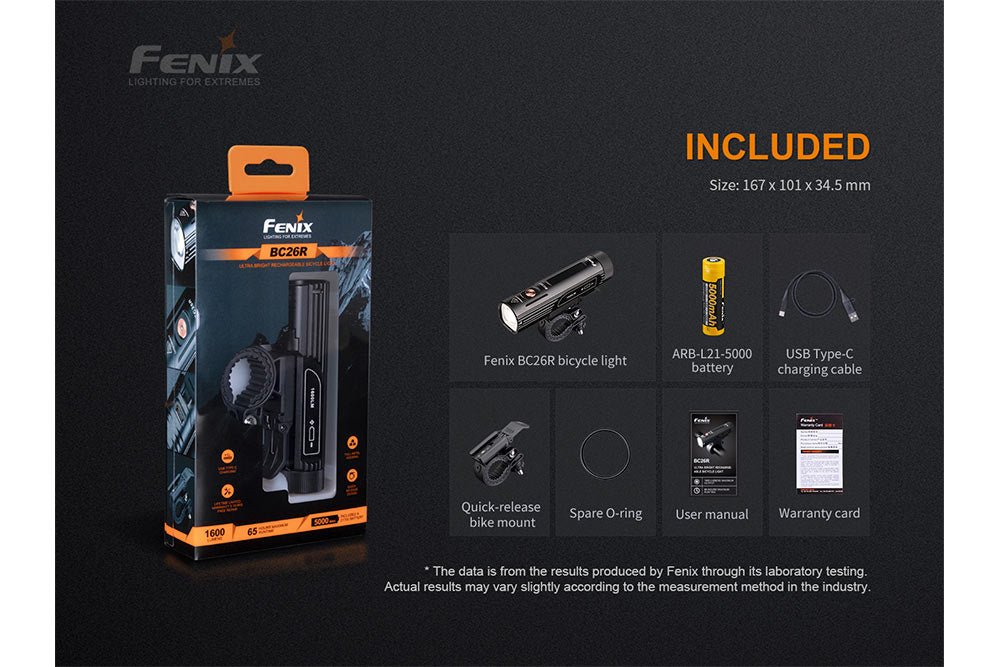 Fenix BC26R LED Bike Light - Agenda365.com