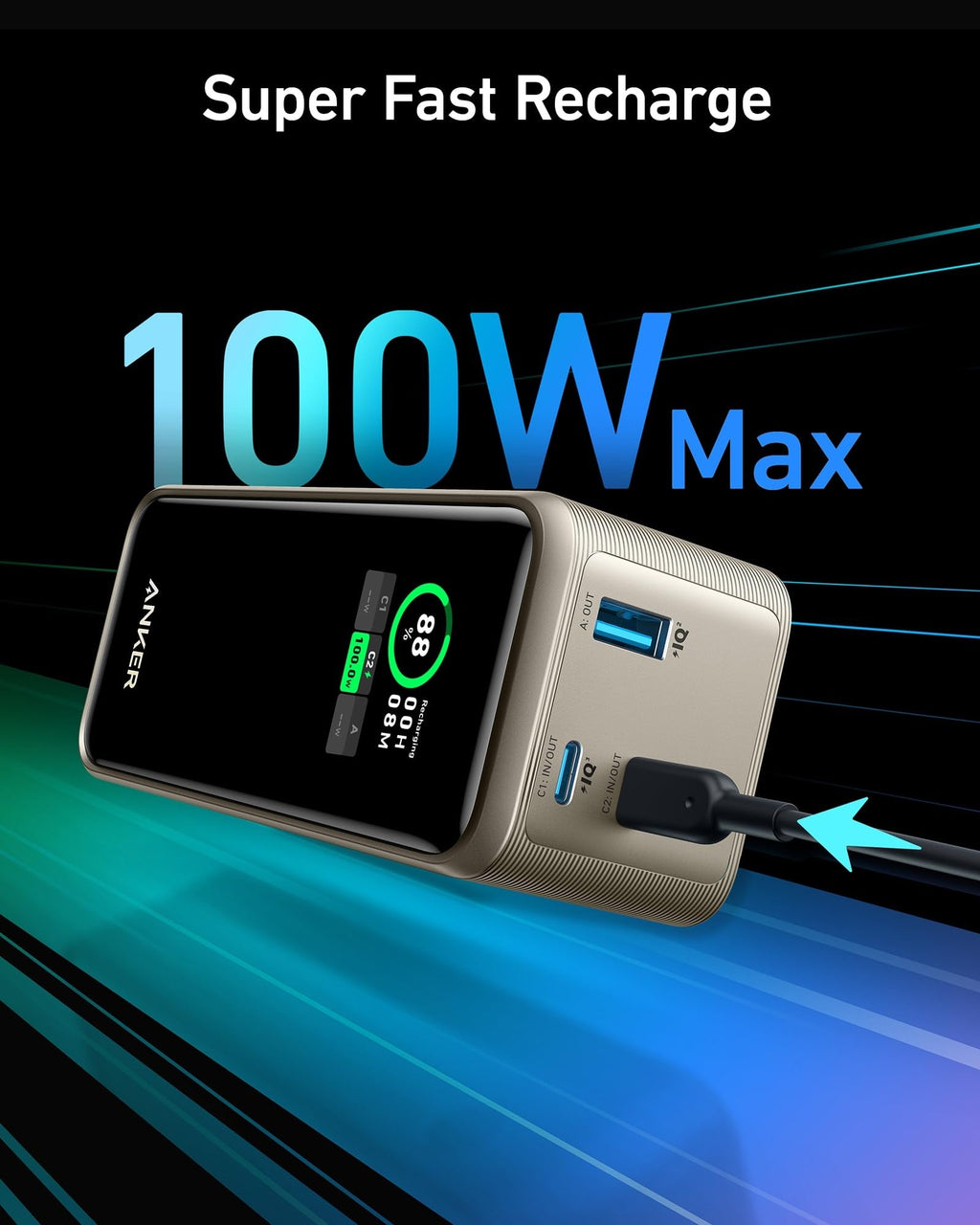Anker Prime Power Bank (20K, 200W) - Agenda365.com
