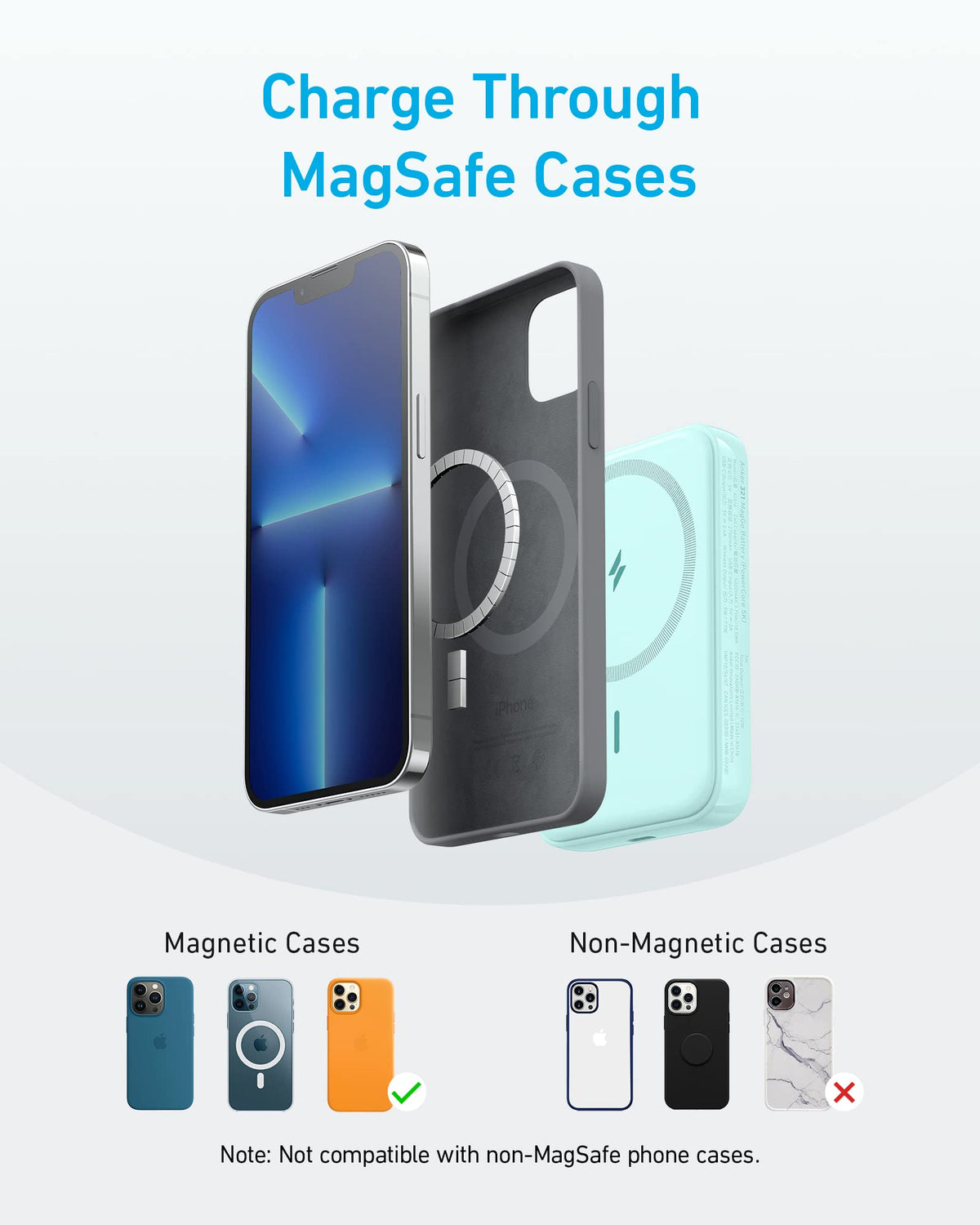 Anker <b>321</b> MagGo Battery (PowerCore Magnetic 5K) - Agenda365.com
