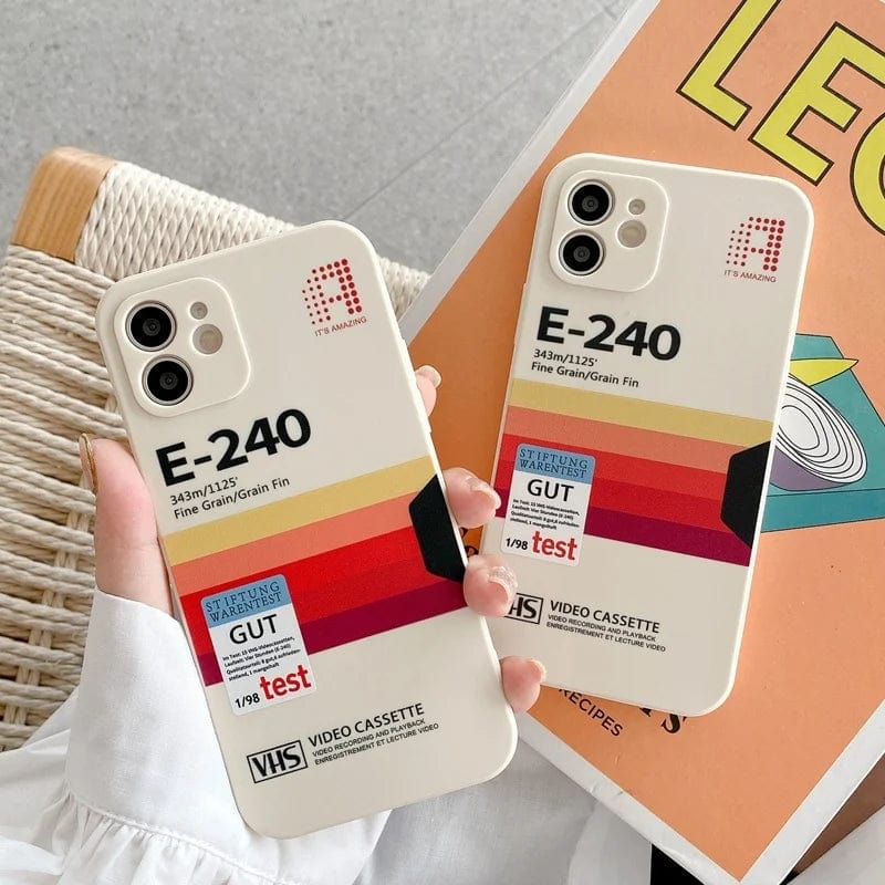 Retro Vibes VHS Label iPhone Case - Agenda365.com