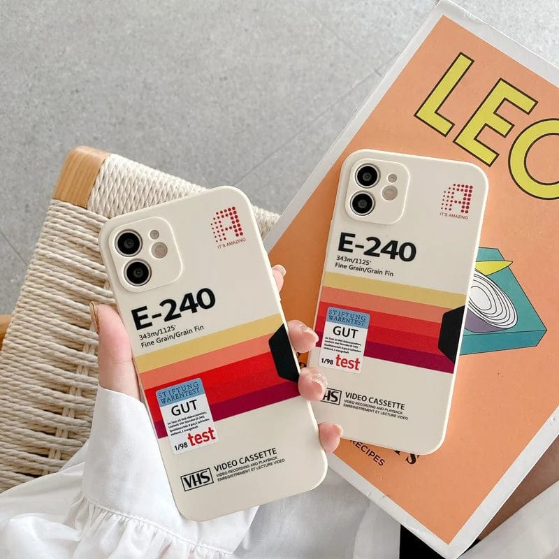 Retro Vibes VHS Label iPhone Case - Agenda365.com