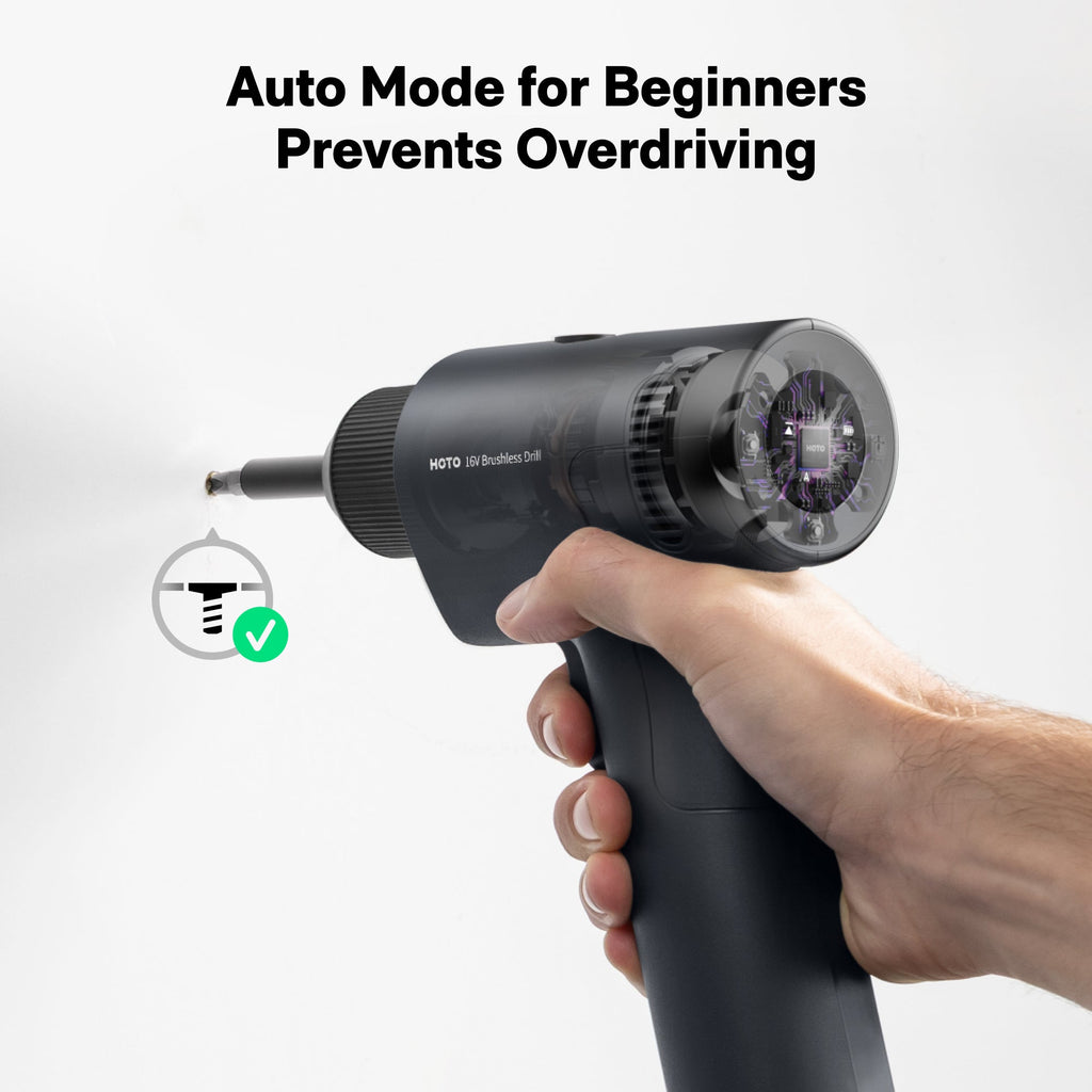 HOTO 16V Brushless Drill - Agenda365.com