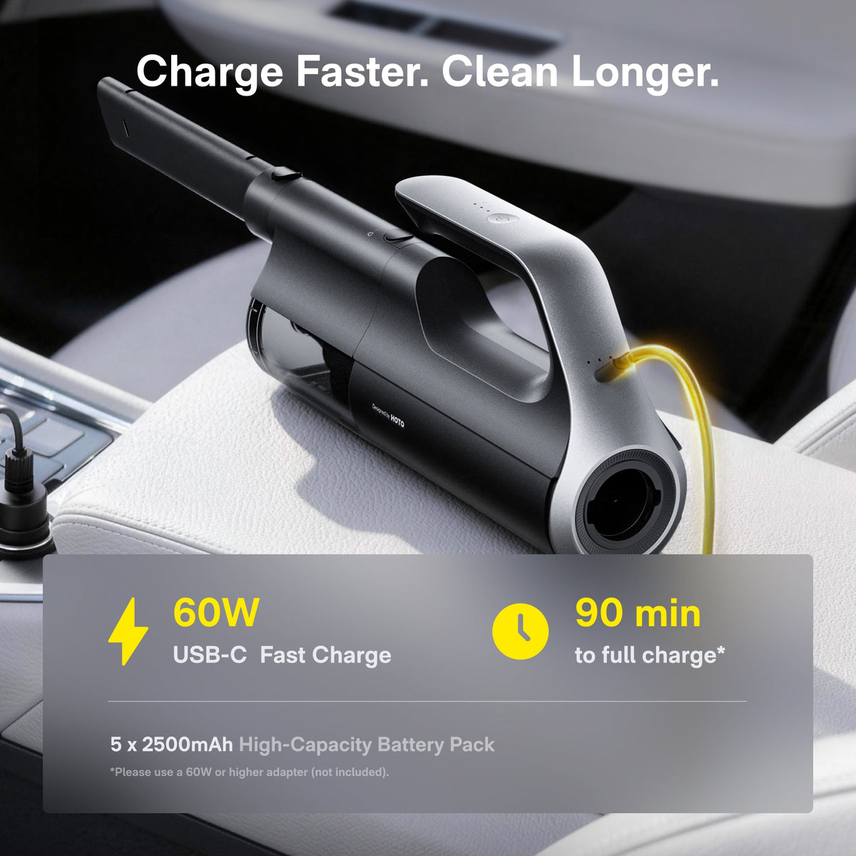 HOTO BlowVac™ Handheld Vacuum - Agenda365.com