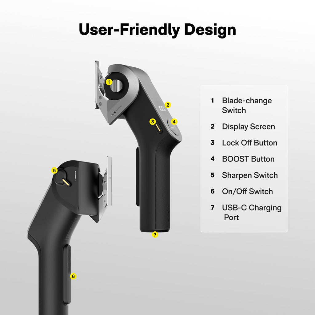 HOTO EdgeFlow Cordless Electric Scissors - Agenda365.com