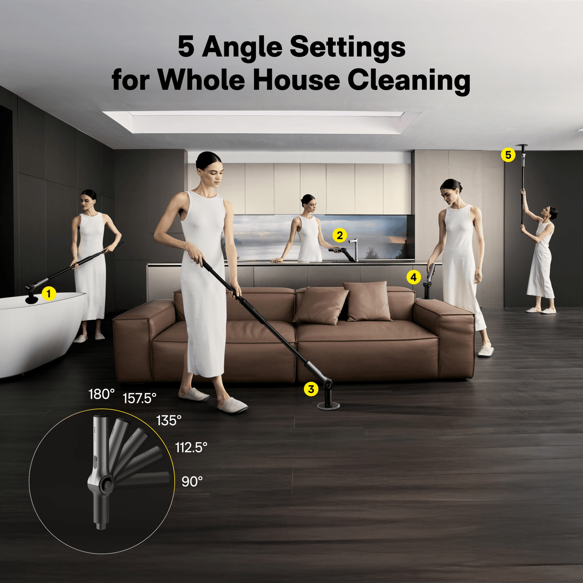 HOTO Flexi™ Cordless Spin Scrubber - Agenda365.com