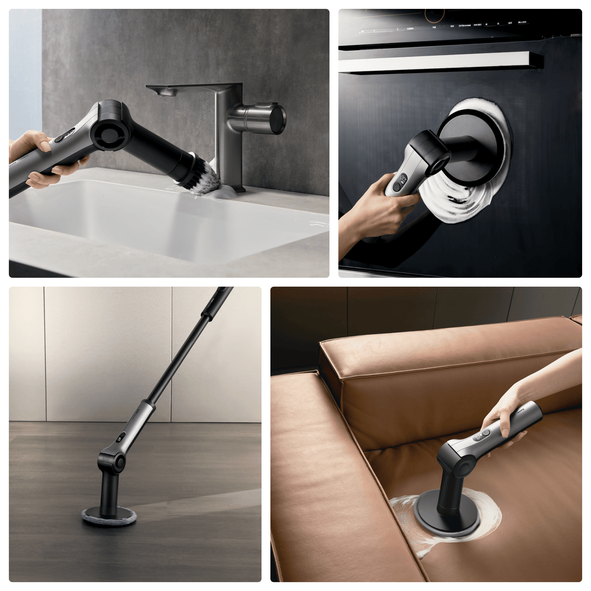 HOTO Flexi™ Cordless Spin Scrubber - Agenda365.com