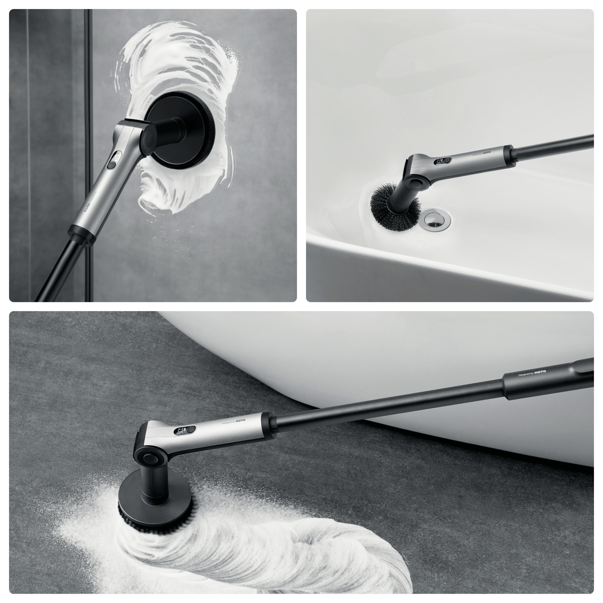 HOTO Flexi™ Cordless Spin Scrubber - Agenda365.com