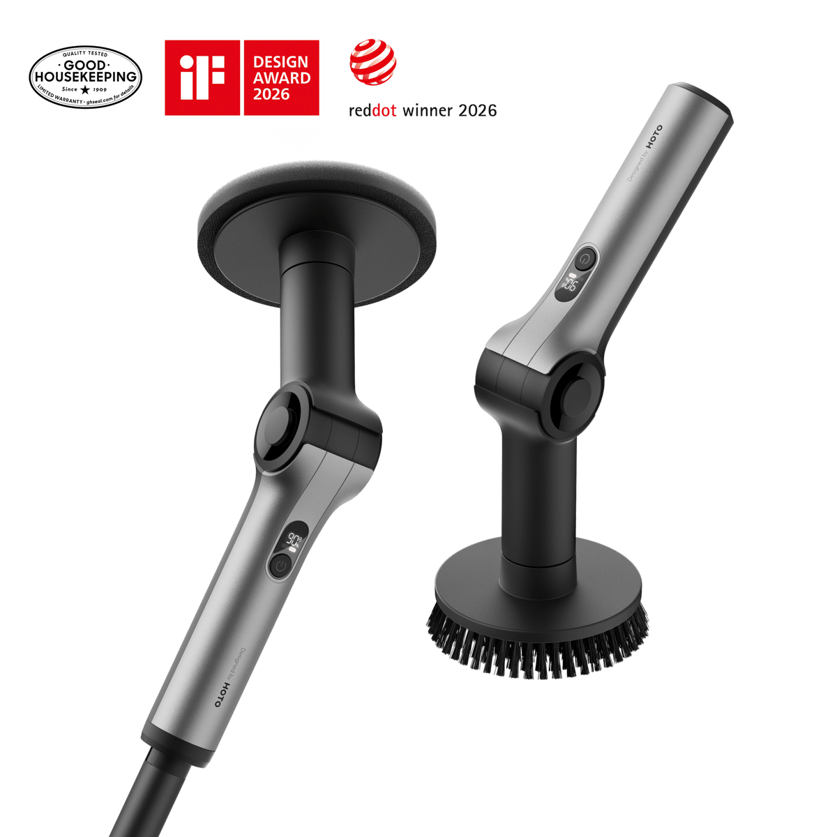 HOTO Flexi™ Cordless Spin Scrubber - Agenda365.com