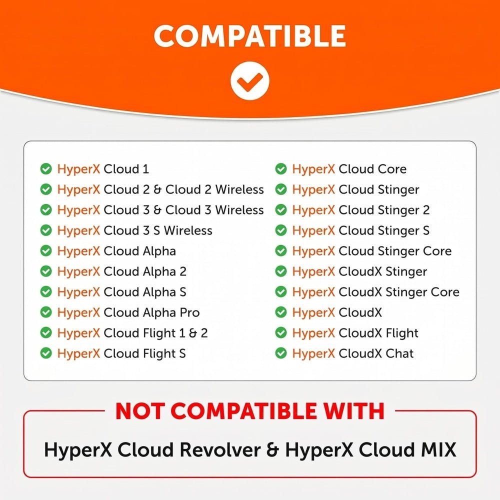 HyperX Cloud FPS Gaming Earpads - WC StealthZ Cloud - Agenda365.com