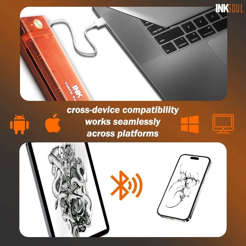 INKSOUL® T08FD tattoo transfer printer touch screen - Agenda365.com