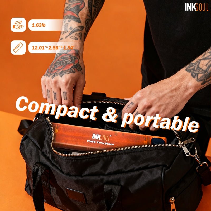 INKSOUL® T08FD tattoo transfer printer touch screen - Agenda365.com