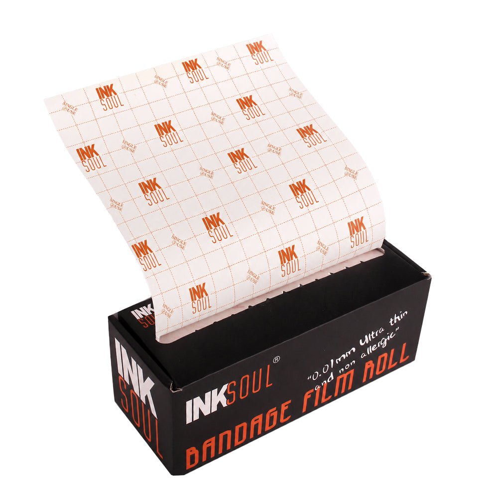 INKSOUL® Tattoo Aftercare Bandage Film 0.01mm ultrathin Roll 6in X 10yd - Agenda365.com