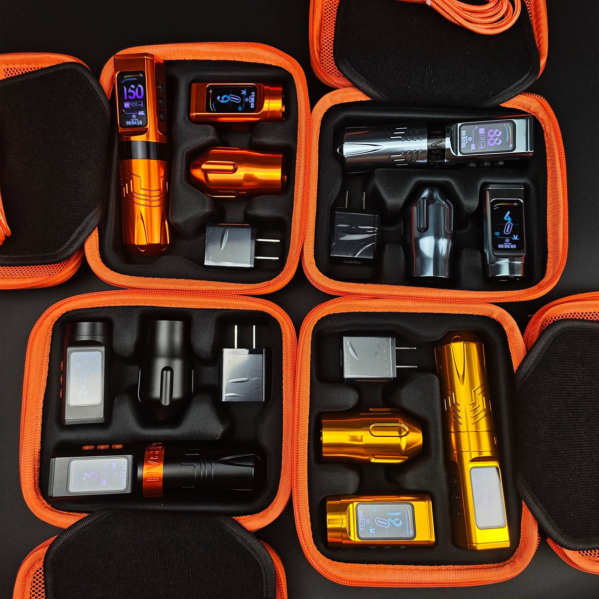 INKSOUL® Tattoo Machine Wiresles Pen 4.2MM Strokes Two Grips Two Batteries Two Modes 2 in 1 | HV6 PRO - Agenda365.com