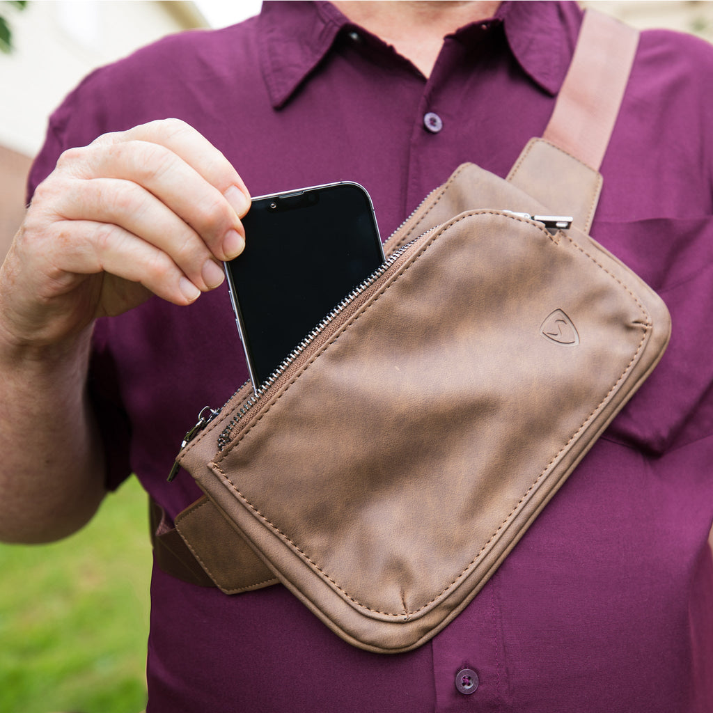 SYB Cross Body Fanny Pack - Metro Vegan Leather - Agenda365.com