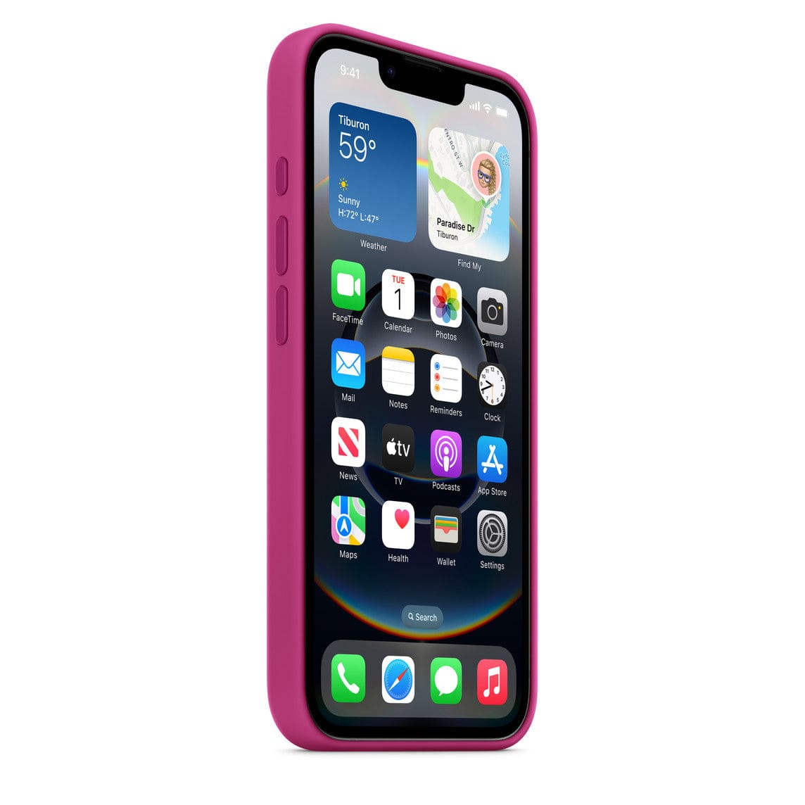 iPhone 16e Silicone Case with MagSafe - Agenda365.com