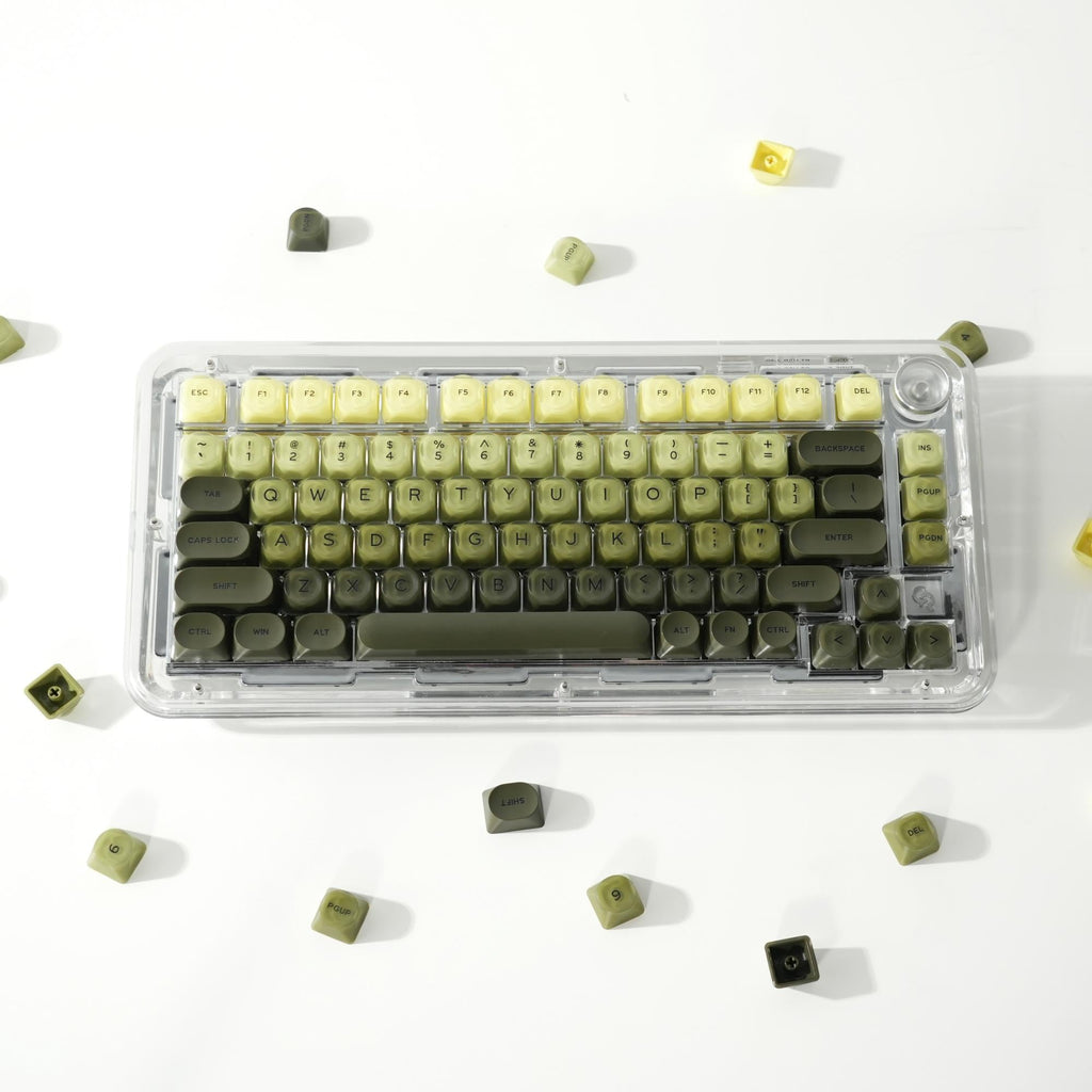 XVX Foundation Series HOA Profile Translucent PBT+PC 132-Key Keycap Set - Agenda365.com