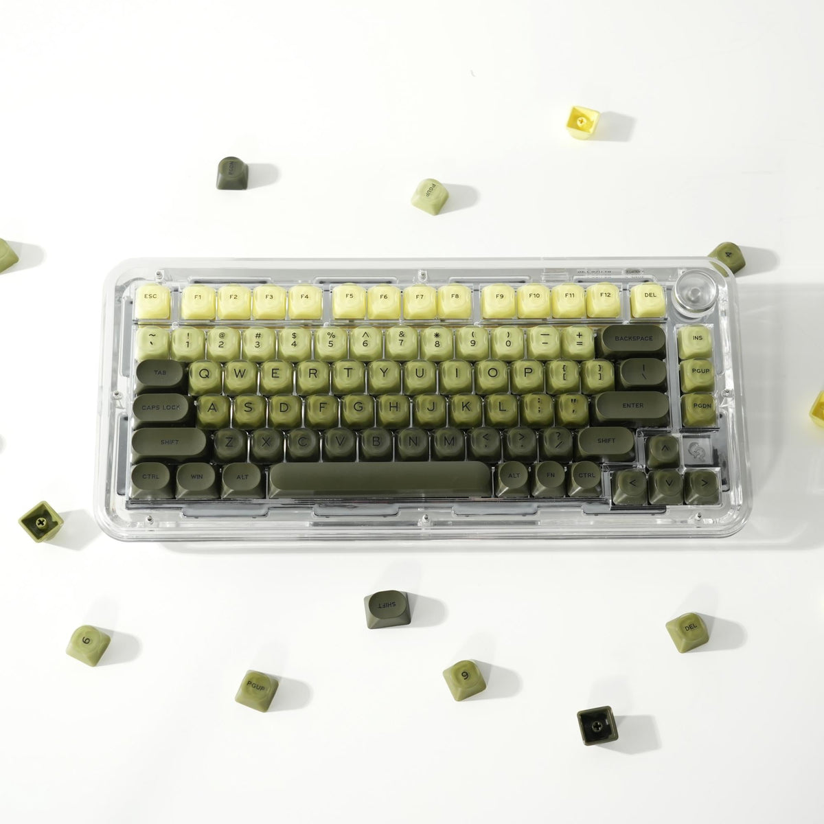 XVX Foundation Series HOA Profile Translucent PBT+PC 132-Key Keycap Set - Agenda365.com