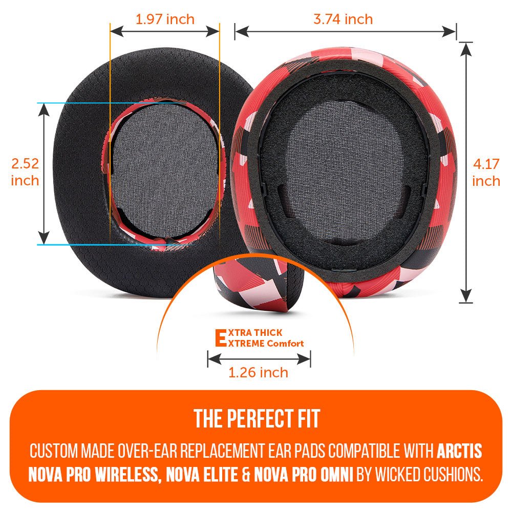 Arctis Nova Pro Wireless, Nova Elite & Nova Pro Omni Earpads - WC FreeZe Cooling Gel - Agenda365.com