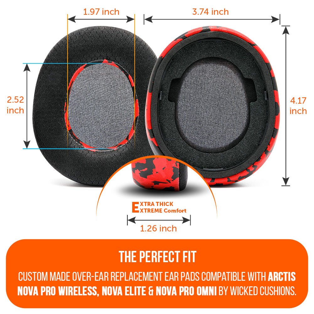 Arctis Nova Pro Wireless, Nova Elite & Nova Pro Omni Earpads - WC FreeZe Cooling Gel - Agenda365.com