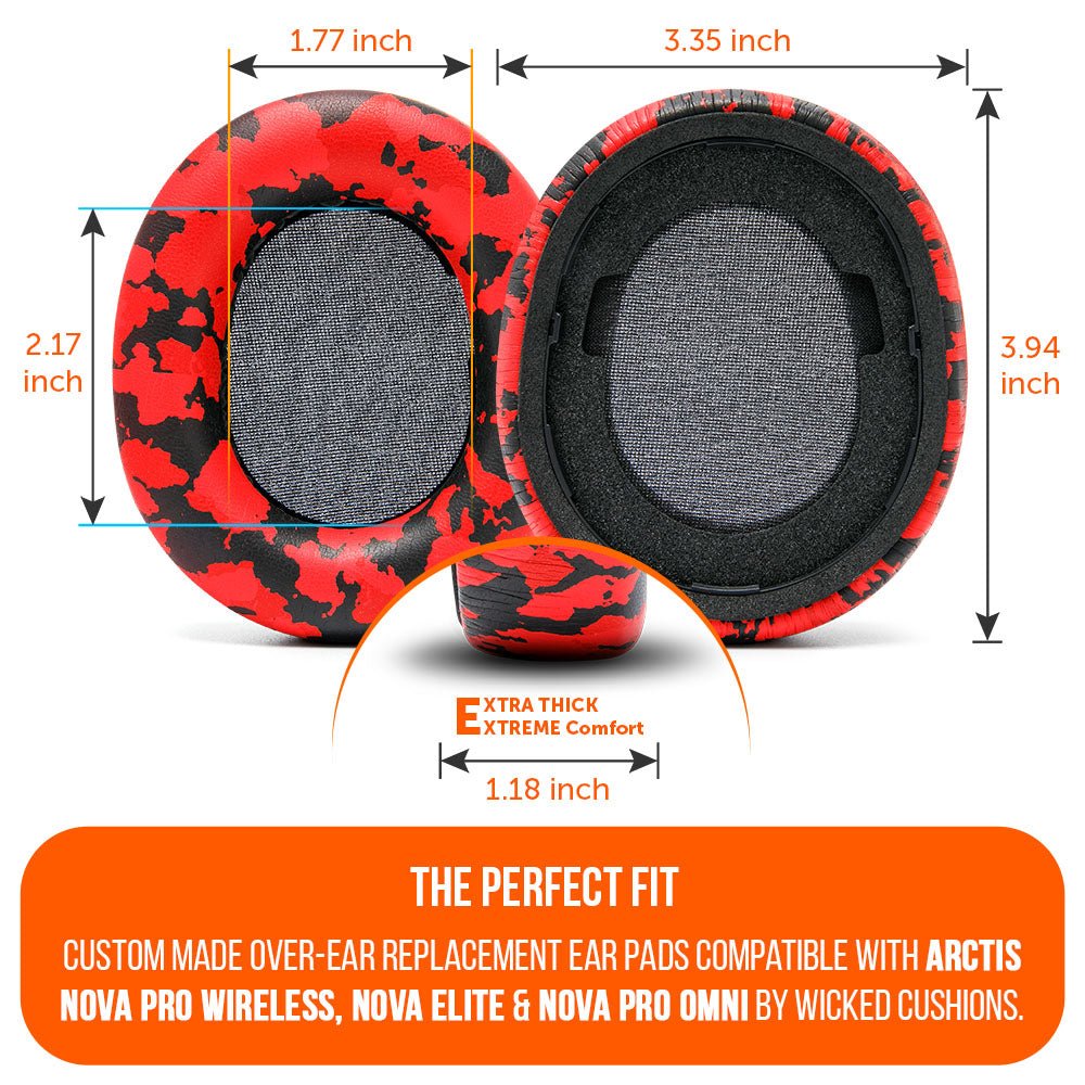 Arctis Nova Pro Wireless, Nova Elite & Nova Pro Omni Earpads - WC PadZ Nova Pro Wireless - Agenda365.com