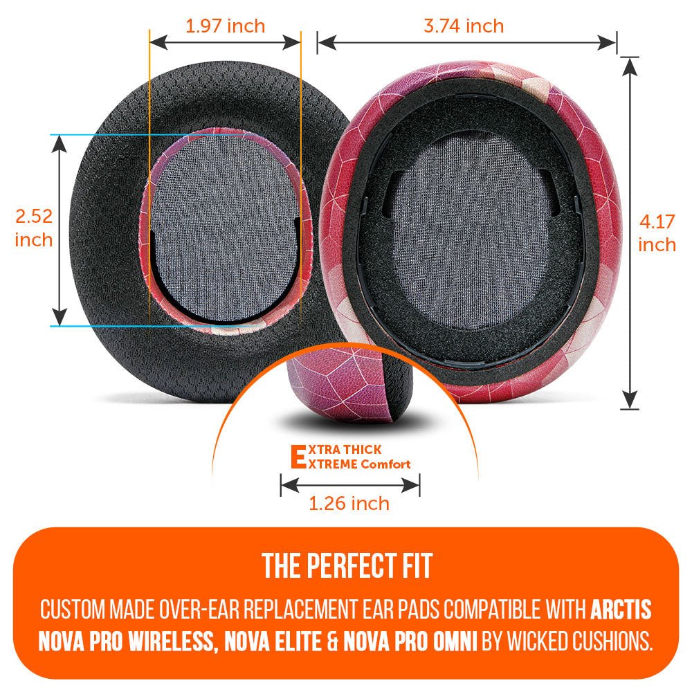 Arctis Nova Pro Wireless, Nova Elite & Nova Pro Omni Earpads - WC FreeZe Cooling Gel - Agenda365.com