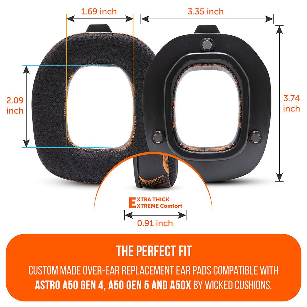 Astro A50 Gen 4, Gen 5 and A50X Earpads - WC FreeZe Cooling Gel - Agenda365.com