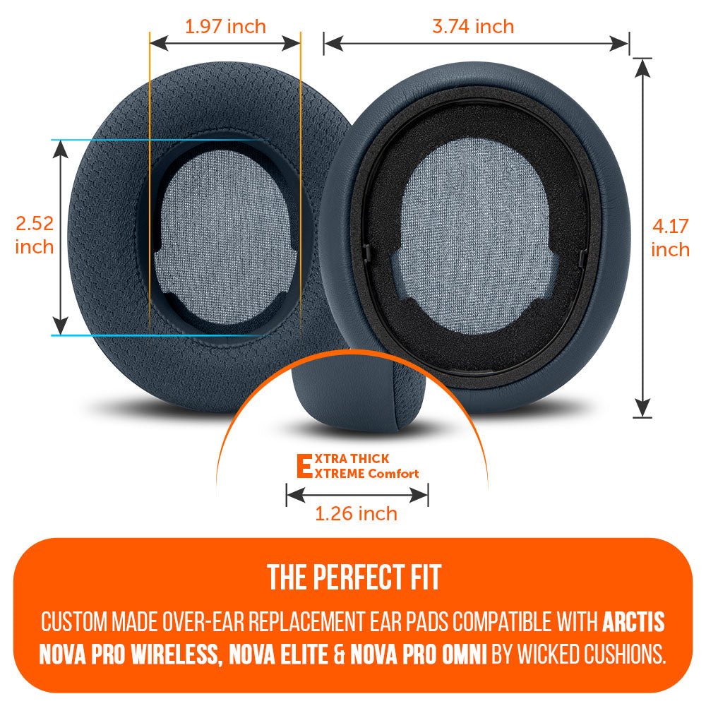 Arctis Nova Pro Wireless, Nova Elite & Nova Pro Omni Earpads - WC FreeZe Cooling Gel - Agenda365.com
