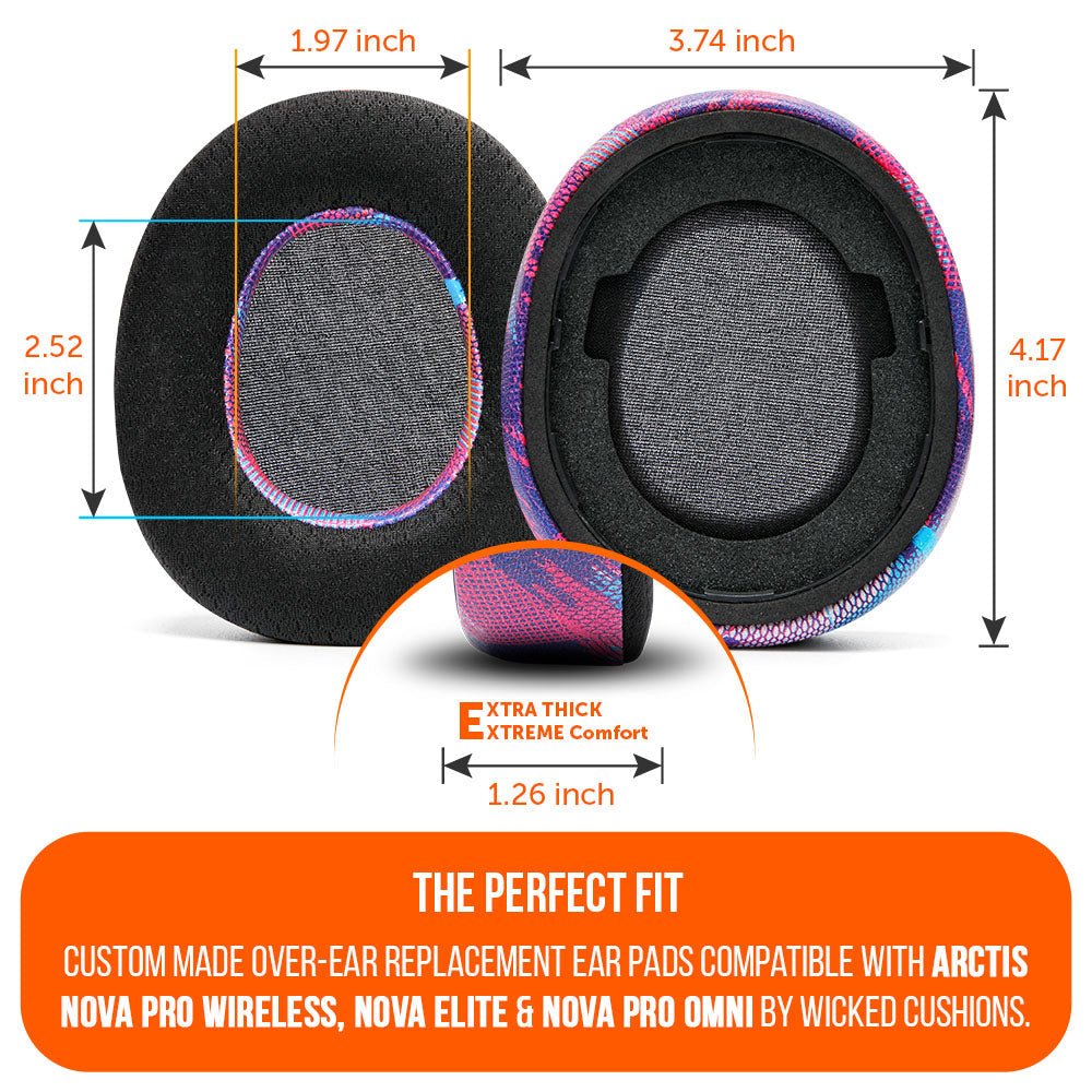Arctis Nova Pro Wireless, Nova Elite & Nova Pro Omni Earpads - WC FreeZe Cooling Gel - Agenda365.com