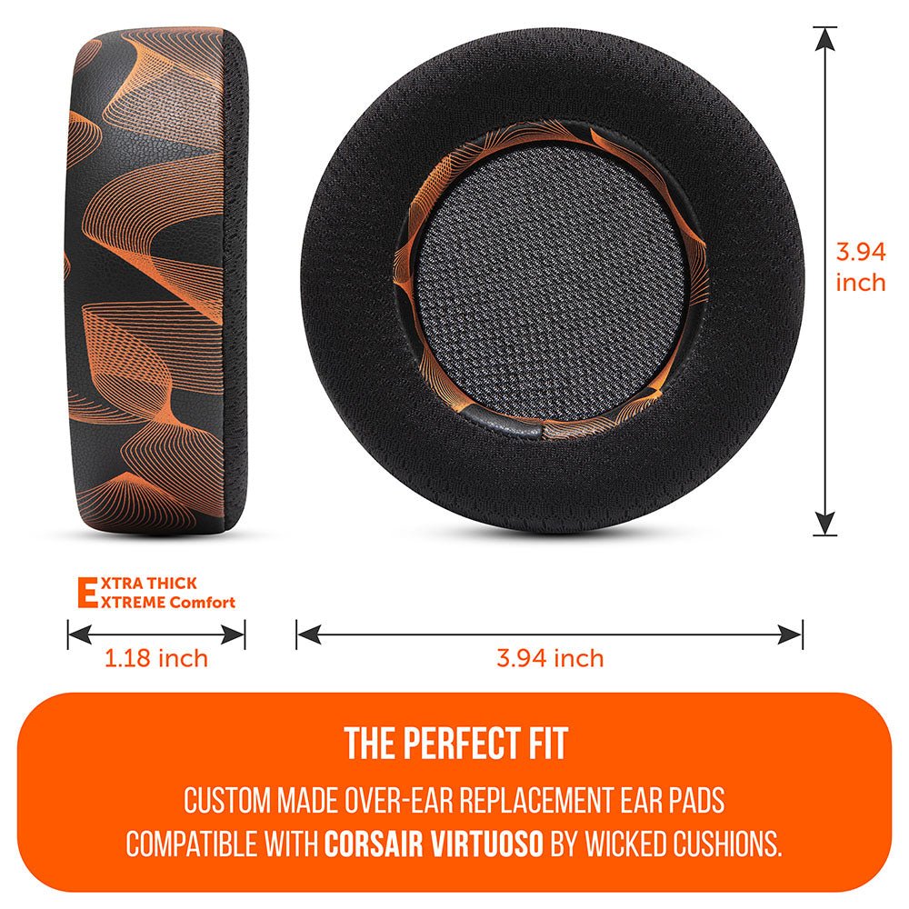 Corsair Virtuoso Earpads - WC FreeZe Cooling Gel - Agenda365.com