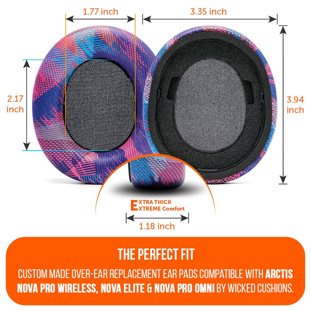 Arctis Nova Pro Wireless, Nova Elite & Nova Pro Omni Earpads - WC PadZ Nova Pro Wireless - Agenda365.com