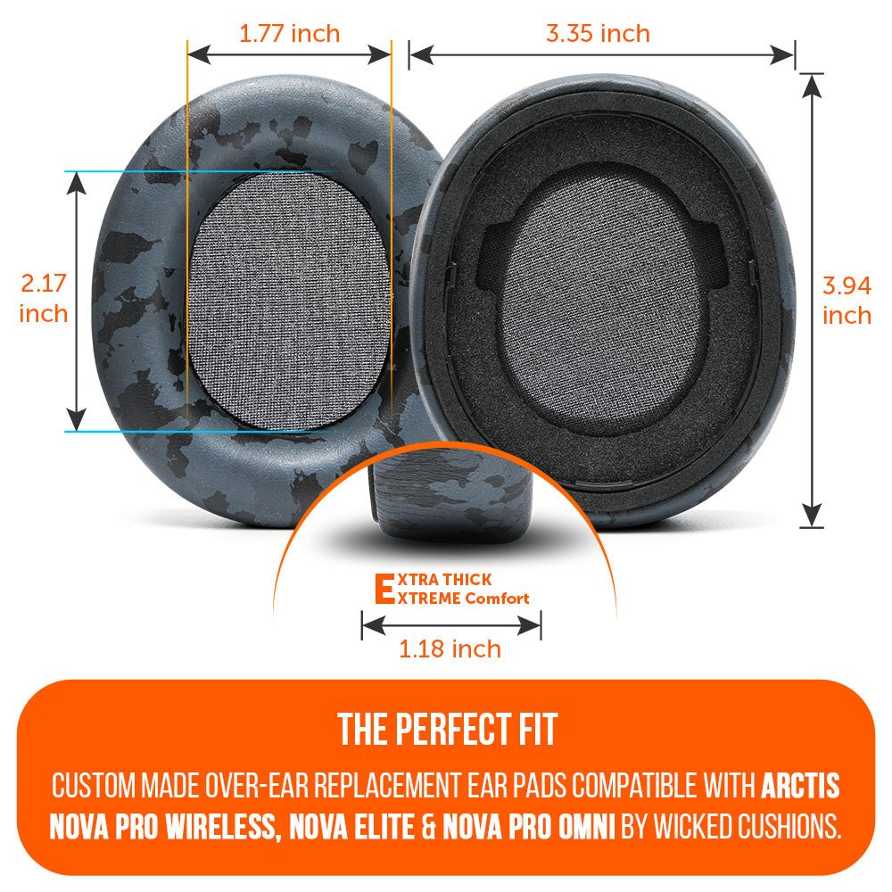 Arctis Nova Pro Wireless, Nova Elite & Nova Pro Omni Earpads - WC PadZ Nova Pro Wireless - Agenda365.com