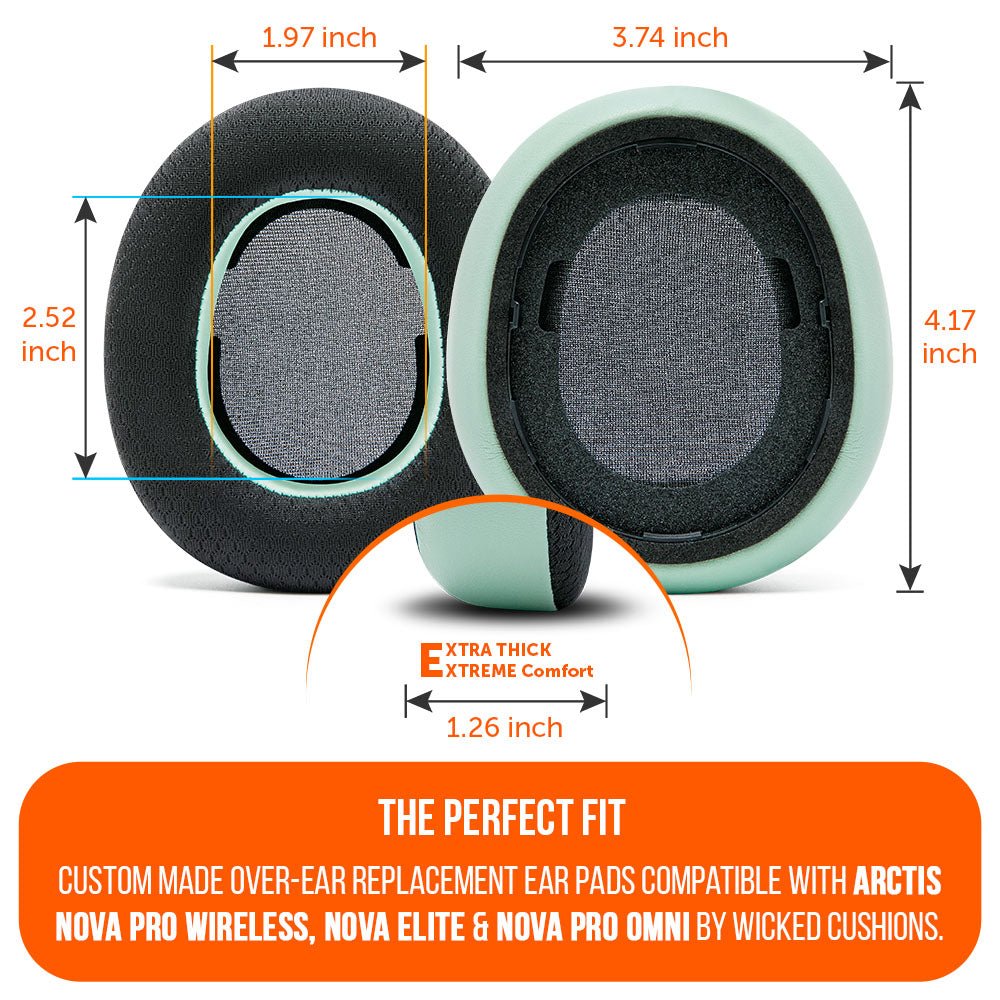 Arctis Nova Pro Wireless, Nova Elite & Nova Pro Omni Earpads - WC FreeZe Cooling Gel - Agenda365.com