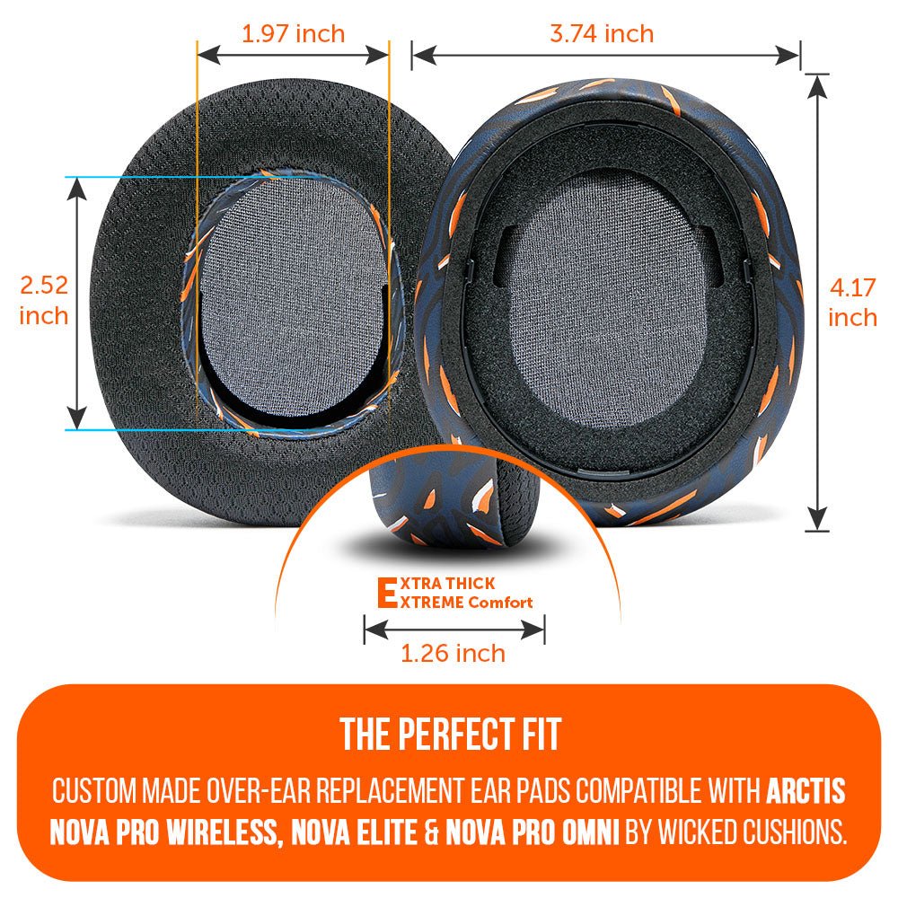 Arctis Nova Pro Wireless, Nova Elite & Nova Pro Omni Earpads - WC FreeZe Cooling Gel - Agenda365.com