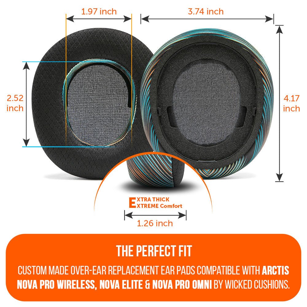 Arctis Nova Pro Wireless, Nova Elite & Nova Pro Omni Earpads - WC FreeZe Cooling Gel - Agenda365.com