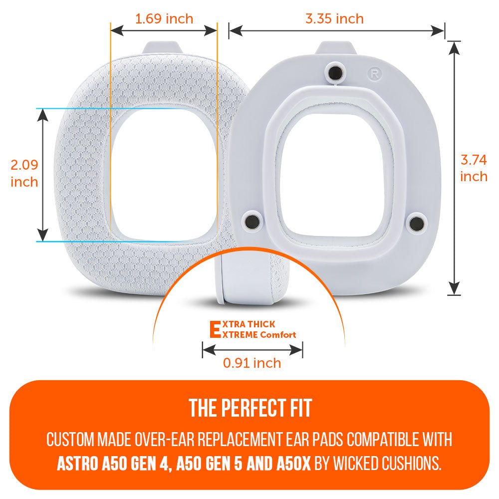 Astro A50 Gen 4, Gen 5 and A50X Earpads - WC FreeZe Cooling Gel - Agenda365.com