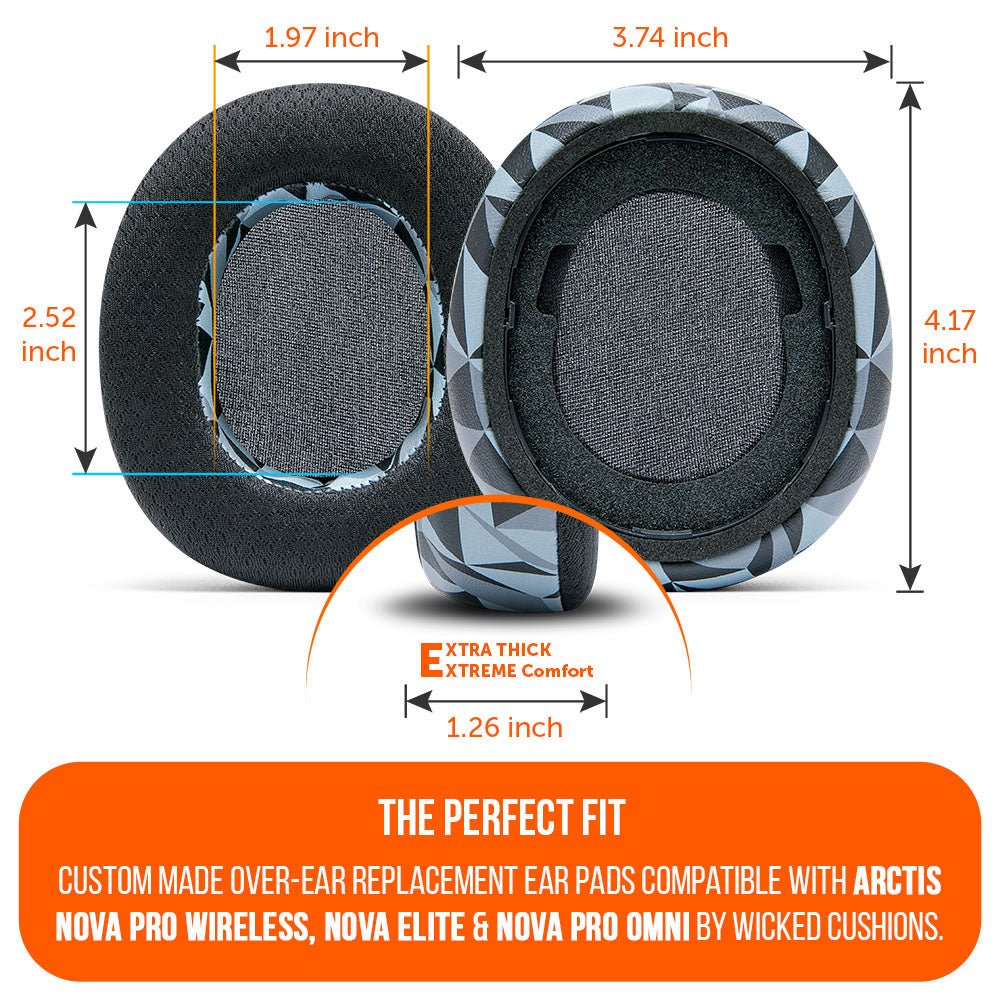 Arctis Nova Pro Wireless, Nova Elite & Nova Pro Omni Earpads - WC FreeZe Cooling Gel - Agenda365.com