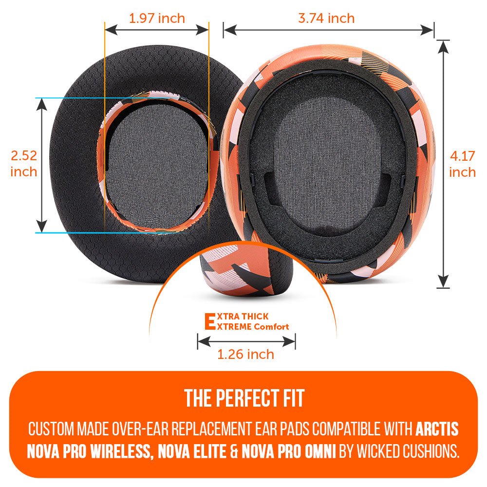 Arctis Nova Pro Wireless, Nova Elite & Nova Pro Omni Earpads - WC FreeZe Cooling Gel - Agenda365.com