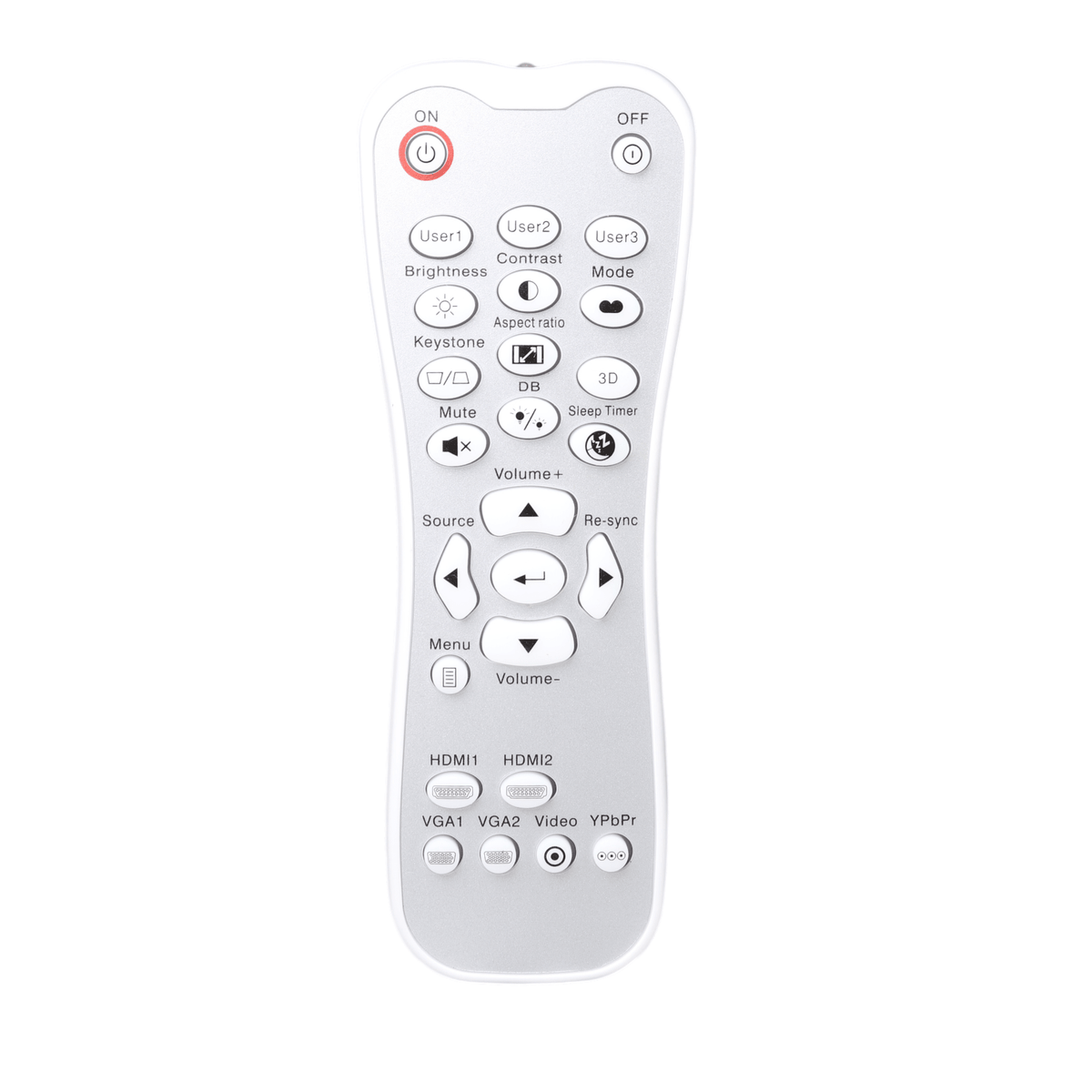 Optoma BR-3001B Projector Remote Control with Backlight - BR-3001B - Agenda365.com