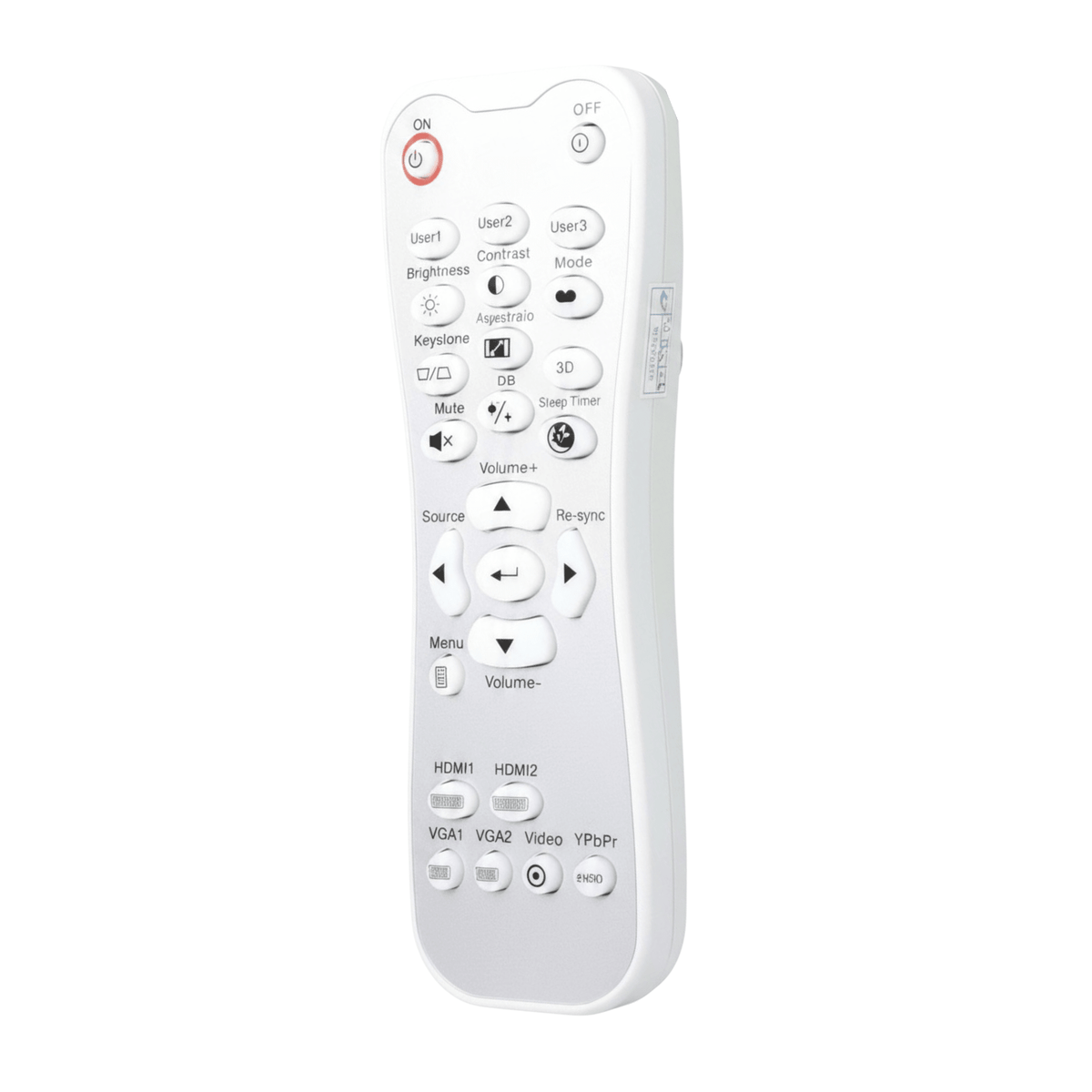 Optoma BR-3001B Projector Remote Control with Backlight - BR-3001B - Agenda365.com