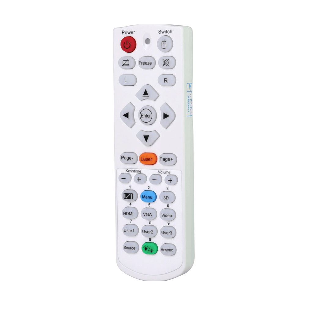 Optoma BR-5080C Projector Remote Control with Laser Pointer and Mouse Functions - BR-5080C - Agenda365.com