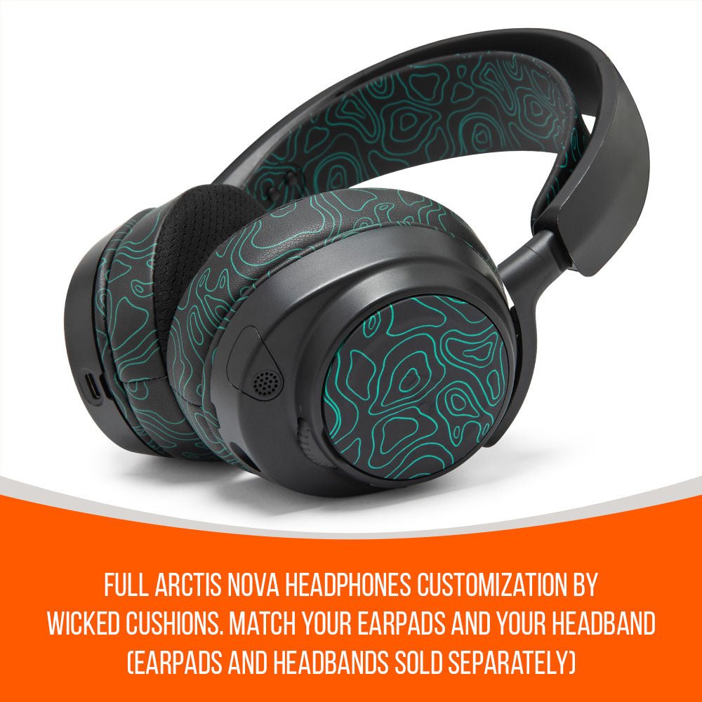 WC Side Speaker Plates for Arctis Nova Headsets - Arctis Nova Booster Pack by Wicked Cushions - Agenda365.com