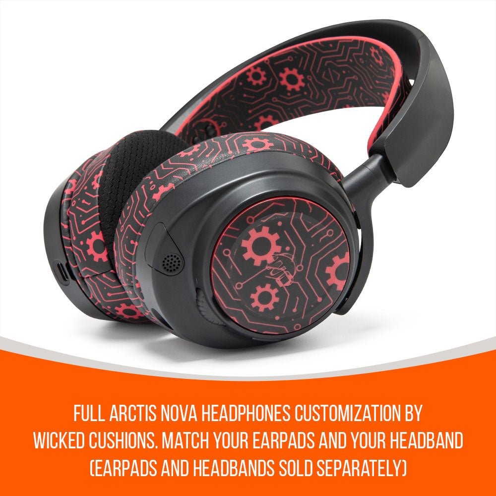 WC Side Speaker Plates for Arctis Nova Headsets - Arctis Nova Booster Pack by Wicked Cushions - Agenda365.com