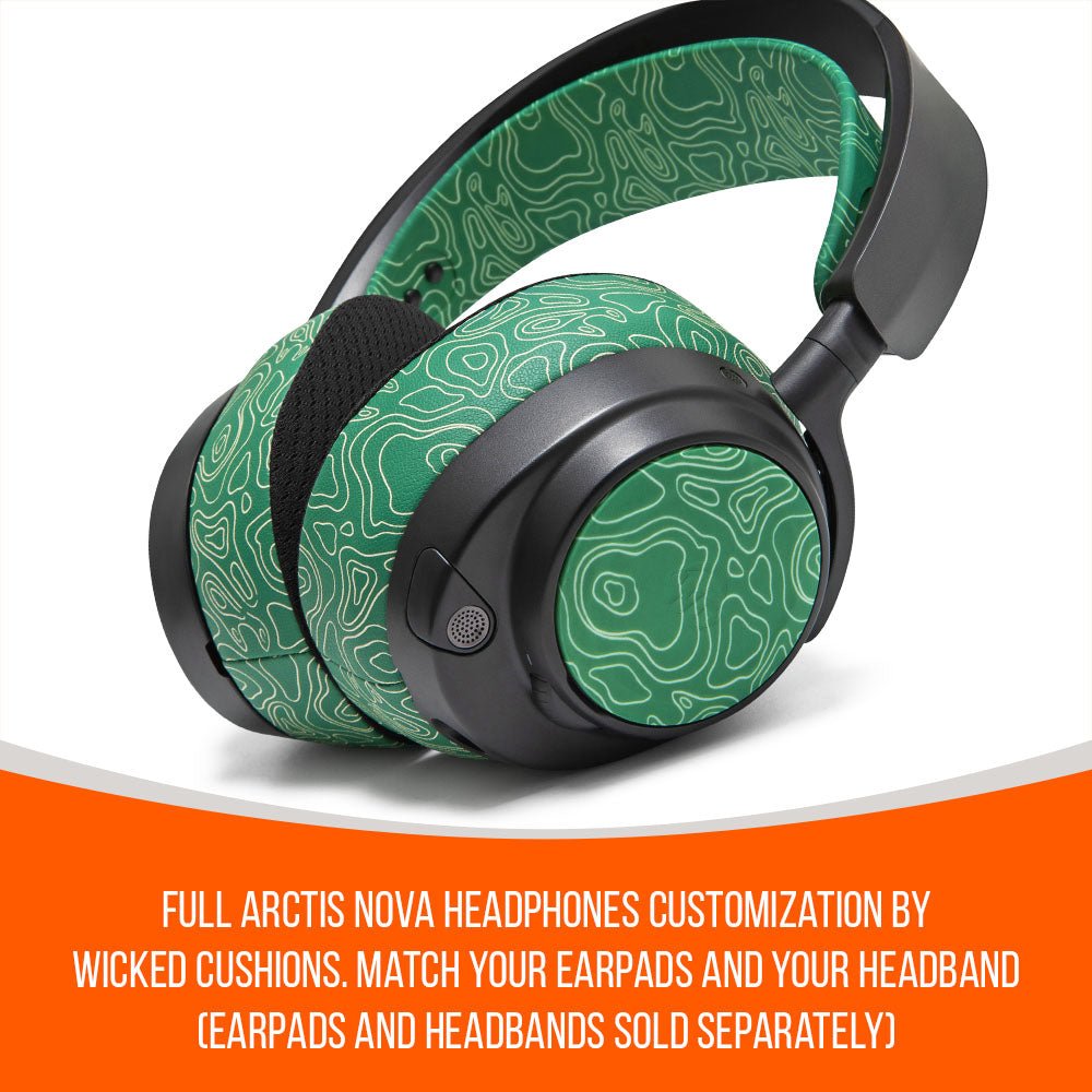 WC Side Speaker Plates for Arctis Nova Headsets - Arctis Nova Booster Pack by Wicked Cushions - Agenda365.com