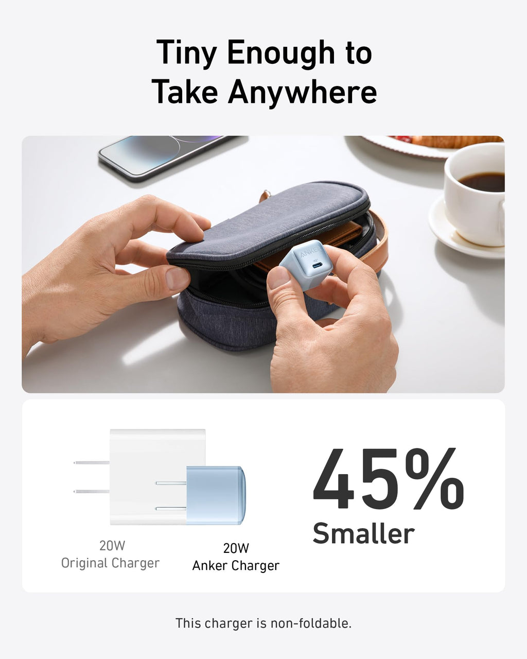 Anker Nano Charger (20W) - Agenda365.com