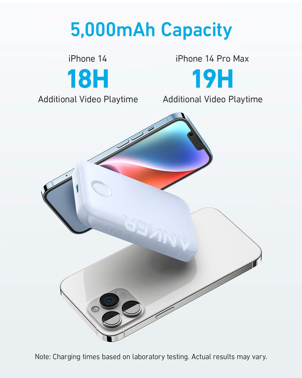 Anker <b>321</b> MagGo Battery (PowerCore Magnetic 5K) - Agenda365.com